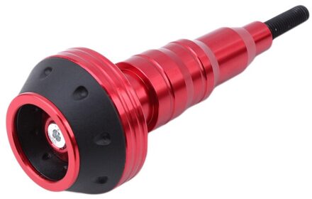 Universele 1 Stuk Motorfiets Vallen Protectors Uitlaat Frame Slider Anti Crash Pad Protector Duurzaam rood