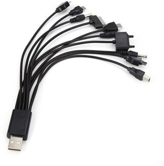 Universele 10 In 1 Multifunctionele Datakabel Usb Adapter Kabel Oplader Voor Ipod Huawei Samsung Nokia Motorola Psp datakabel