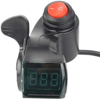 Universele 12V - 99V Ebike Throttle Shifter Batterij Display Duim Throttle Speed Controle Montage Voor Elektrische Scooter Pocket