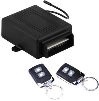 Universele 12V Auto Alarm Systemen Auto Centrale Kit Deurvergrendeling Locking Vehicle Keyless Entry System Met 2 Afstandsbediening controle