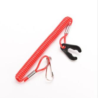 Universele 1Pc Boot Buitenboordmotor Motor Kill Stop Schakelaar Veiligheid Tether Lanyard Motorfiets Accessoires Motorfiets Schakelaars