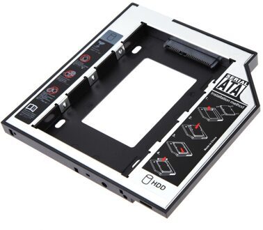Universele 2.5 2nd 12.7Mm Ssd Hd Sata Harde Schijf Hdd Caddy Adapter Bay Voor 2.5 "Sata Harde drive/CD-ROM Voor 12.7Mm Sata-Bit