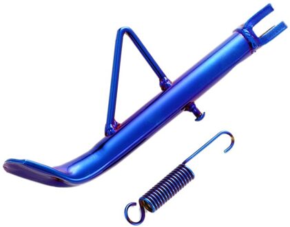 Universele 245Mm Voet Kickstand Side Stands Motorfiets Voor Yamaha Y15ZR blauw