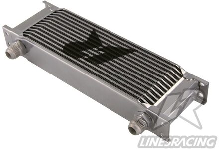 Universele 248 Mm 13 Rij AN10 Oliekoeler Zwart/Zilver blauw