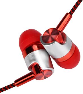 Universele 3.5mm In-Ear Stereo Oordopjes Oortelefoon Met Microfoon Voor Mobiele Telefoon I27T
