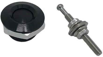 Universele 32Mm/1.25 "Push Knop Billet Hood Pins Lock Clip Kit Motorkappen Lock Aluminium Auto Quick klink 01