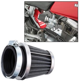 Universele 35/39/42/44/48/50/52/54/60mm motorfiets Paddestoel Hoofd Luchtfilter Klem Op Air Filter Cleaner 44MM