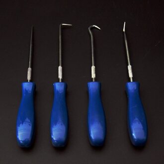 Universele 4 Stuks Auto Pick En Haak Set O Ring Oil Seal Pakking Puller Remover Craft Hand Tool