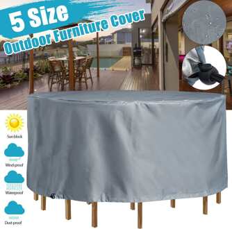 Universele 5 Maten Waterdicht Outdoor Patio Tuinmeubelen Covers Regen Sneeuw Stoel Covers Voor Sofa Tafel Stoel Dust Proof Cover 190x90cm