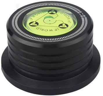 Universele 50Hz Lp Vinyl Platenspeler Disc Draaitafel Stabilizer Gewicht Klem zwart