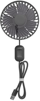 Universele 5V 360 Graden Rotatie Instelbare Hoek Auto Air Vent Usb Fan 3 Speed Electric Air Blower Koelventilator