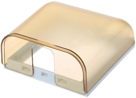 Universele 86 Type Stopcontact Waterdichte Doos Plaat Panel Schakelaar Beschermkap 100x110mm goud