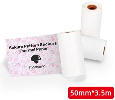 Universele Afdrukken Papier Thermisch Papier Patroon Sticker Zelfklevende Thermisch Papier Printable Sticker Label Papers