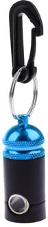 Universele Aluminium Regulator Octopus Slang Houder Met Clip Voor Duiken blauw zwart