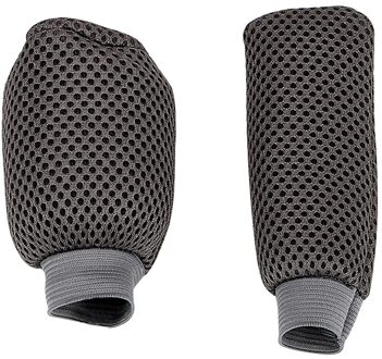Universele Anti-Slip Handrem Cover Mouw Auto-Styling Handrem Pookknop Cover 2 Stks/set Auto handrem Grips Grijs
