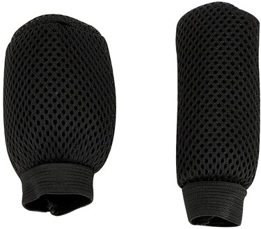 Universele Anti-Slip Handrem Cover Mouw Auto-Styling Handrem Pookknop Cover 2 Stks/set Auto handrem Grips zwart