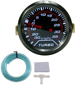 Universele Auto 2 Inch 52Mm Led Psi Turbo Boost Gauge Druk Vacuüm Gerookte Gezicht Snelle