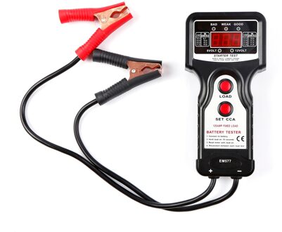 Universele Auto Accuspanning Tester Foutdiagnose Automotive Digitale Batterij Tester Batterij Belasting Opladen Voltage Test Tool