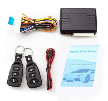 Universele Auto Alarm Systemen Auto Centrale Kit Deurvergrendeling Keyless Entry Systeem Centrale Vergrendeling met Afstandsbediening