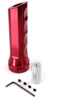 Universele Auto Aluminium Handrem Mouw Handvat Hand Protector Cover Rood