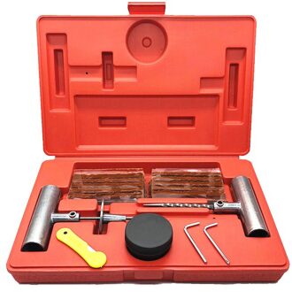 Universele Auto Bandenreparatieset Auto Van Motorcycle Bike Tire Repair Tools Emergency Heavy Duty Tubeless Bandpunctuur Repair Kit