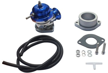 Universele Auto Blow Off Valve Gemodificeerde Turbo Overdrukventiel Intercooler Voor Alle Auto Onderdelen Blauw