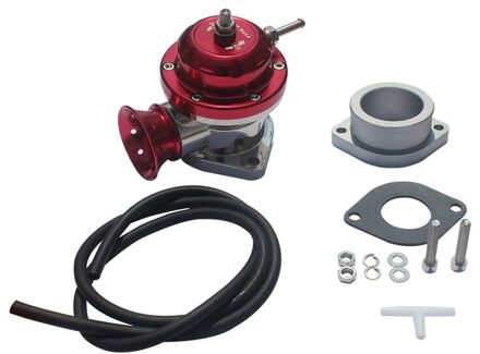 Universele Auto Blow Off Valve Gemodificeerde Turbo Overdrukventiel Intercooler Voor Alle Auto Onderdelen Rood