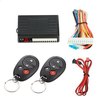 Universele Auto Centrale Kit Deurvergrendeling Locking Vehicle Keyless Entry System Met Remote Controllers Auto Alarm Systeem