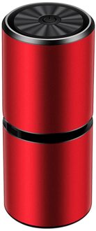 Universele Auto Luchtreiniger Draagbare Negatieve Ion Luchtreinigers Lucht Cleaner Luchtverfrisser Voor Auto Home Office rood