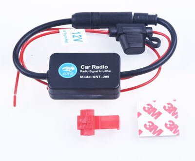 Universele Auto Radio Antennes Auto Auto FM Antenne Versterker Signaal Amp Booster 12 V Radio FM voor Auto Boot
