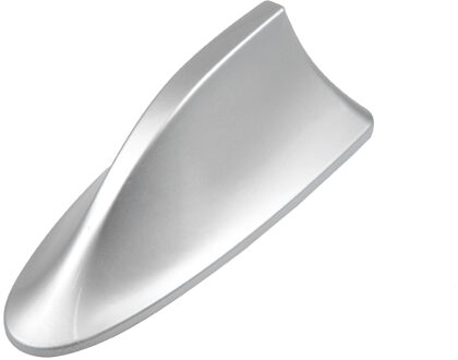 Universele Auto Radio Haaienvin Auto Shark Antenne Radio Fm Signaal Antennes Antenne Auto Styling Voor Alle Auto Modellen zilver