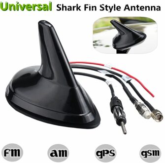 Universele Auto Shark Fin Dak Antenne Antenne Fm/Am/Gps/Gsm Versieren