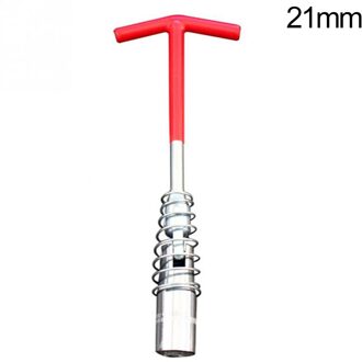 Universele Auto Speciale Demontage Tool 16Mm 21Mm Bougie Removal Tool T-Handvat Dopsleutel Spark plug Mouw