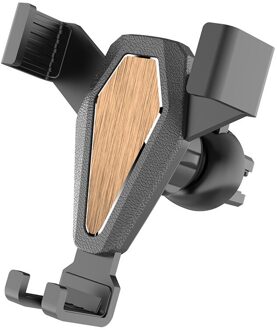Universele Auto Telefoon Mount Houder Auto Air Vent Mount Bracket Stand Verstelbare Gps Clip Geen Magnetische Auto Accessoires goud