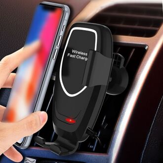 Universele Automatische Zwaartekracht Wireless Car Charger Mount Snel Opladen Telefoon Houder Auto Accessoires