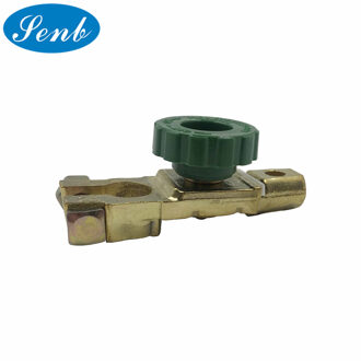Universele Batterij Terminal Quick Disconnect Switch Met Groene Knop 12V Of 24V Auto Vrachtwagen Boot 1Pcs