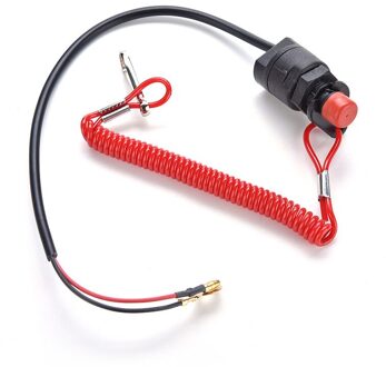 Universele Boot Buitenboordmotor Motor Kill Stop Veiligheid Tether Lanyard Accessoires Motorfiets Schakelaars 1Pc