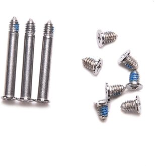 Universele Computer Case Cover Bottom Terug Schroeven Voor MacBook Pro Serie 13 "15" 17 "A1278 A1286 A1297 (3 lange + 7 korte) 10 stks/set