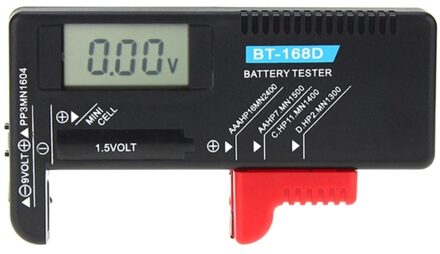 Universele Digitale Batterij Capaciteit Diagnostic Tool Meter Mobiele Tester Knop Lcd-scherm AAA AA Tester BT-168D