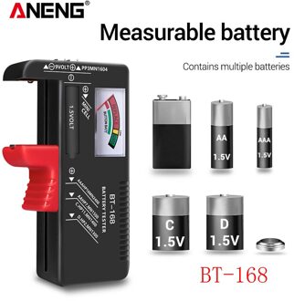 Universele Digitale Batterij Capaciteit Tester BT-168D Geruite Lading Indicador De Bateria Diy Elektronische Test BT168 Tester