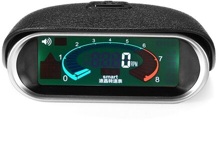 Universele Digitale Motor Kleur Screen Rpm Urenteller Auto Lcd Tach Gauge Boot Truck Lcd 50-9999Rpm Toerenteller