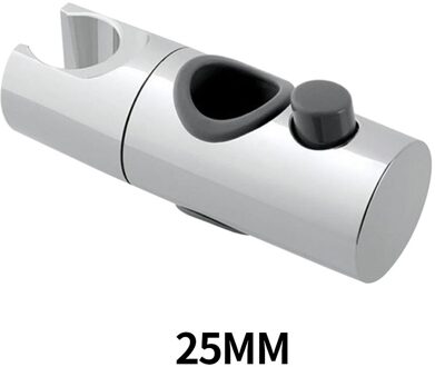 Universele Douche Rail Slide Verstelbare Abs Douche Slide Rail Bar Houder Klem Houder Beugel Vervanging Badkamer Accessoires 25mm