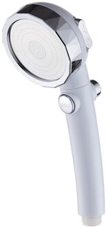 Universele Douchekop Hoge Druk Regen Bad Douches Verstelbare Waterbesparende Douchekop Luxe Voor Thuis Hotel Badkamer Sproeier wit