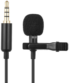 Universele Draagbare 3.5 Mm Mini Clip-On Kraag Tie Mic Microfoon Handen Microfono Mini Audio Mic Voor Pc Laptop lound Speaker