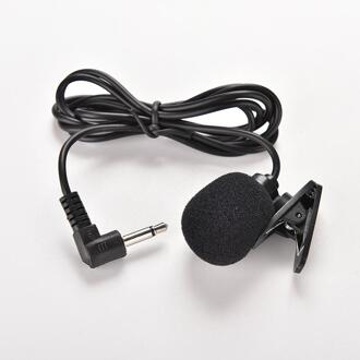 Universele Draagbare Mini Microfoon Headset Revers Lavalier Clip 3.5Mm Microfoon Voor Spraak Onderwijs Conferentie Gids Studio Mic