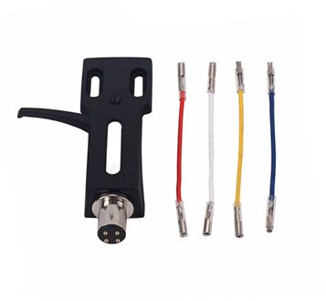 Universele Draaitafel Hoofd Shell Installatie Lp Phono Speler Vervangende Phono Hoofd Beugel Pen Naald Lood