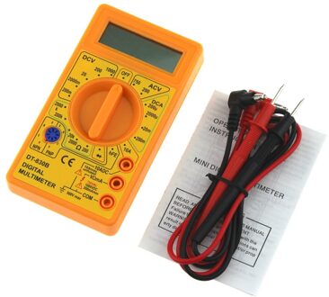Universele DT-830B Mini Pocket Digitale Multimeter 1999 Telt AC-D/C Volt Amp Ohm Diode Hfe Tester Amperemeter Voltmeter Ohmmeter