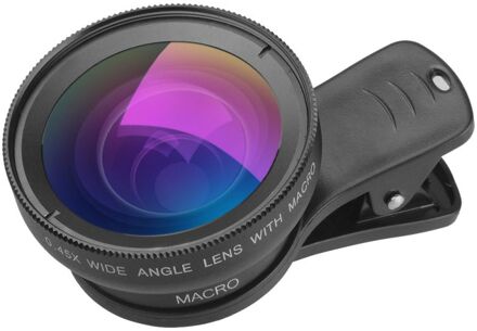 Universele Externe Camera Mobiele Telefoon Lens Ultra Groothoek 12 X Macro Lens Voor Iphone Samsung Xiaomi