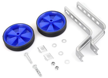 Universele Fiets Kids Kinderen Stabilisers Kit Fiets Security Balans Extra Wiel Training Bike Side Wiel Fietsen Accessoire type 1 blauw
