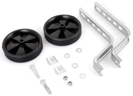 Universele Fiets Kids Kinderen Stabilisers Kit Fiets Security Balans Extra Wiel Training Bike Side Wiel Fietsen Accessoire type 1 zwart